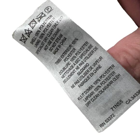 NWT French Connection Strapless Pink Dress, Size 12 Chic Party or Wedding Guest - Picture 10 of 11